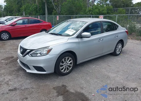 2018 Nissan Sentra Sv z USA, uszkodzony, nr VIN 3N1AB7APXJL643868